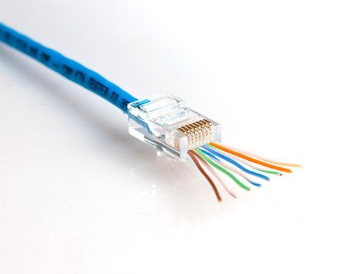 Наскрізні конектори RJ45 CAT6 Jonard Tools (100 шт.)