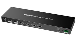 Матричний комутатор 4x2 HDMI, 4K Lenkeng LKV422