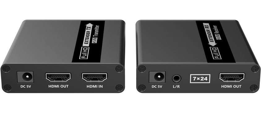 Подовжувач HDMI і KVM по витій парі до 70 метрів Lenkeng LKV223KVM