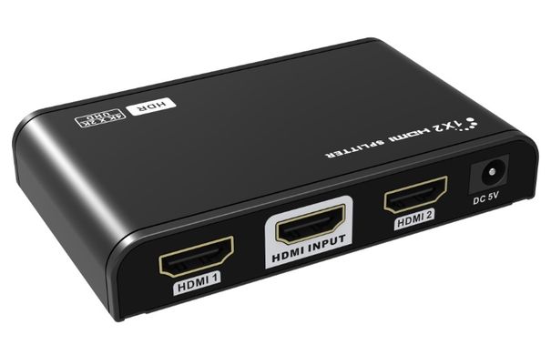 Сплітер 1 в 2 HDMI, 4K Lenkeng LKV312HDR-V2.0