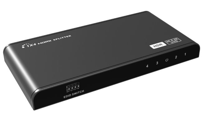 Сплітер 1 в 4 HDMI, 4K Lenkeng LKV314HDR-V2.0