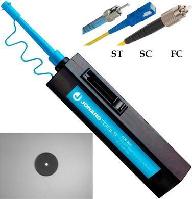 Jonard Tools JIC-FCC-250 &mdash; очищувач оптичних конекторів і портів FC, SC, ST 2.5 мм, безворсова стрічка