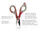 Ножиці для різки кевларових ниток Jonard Tools JIC-186