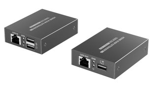 Подовжувач HDMI KVM по витій парі до 70 метрів Lenkeng LKV372KVM