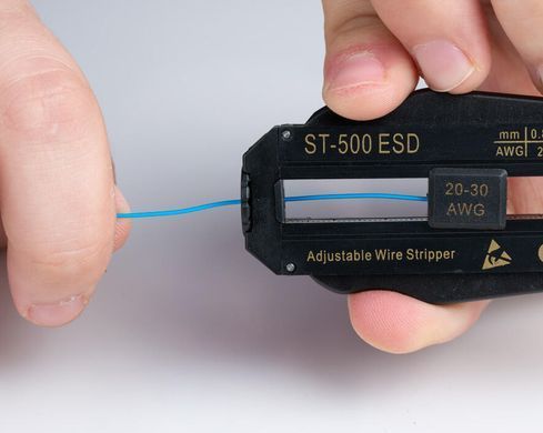 Jonard Tools OK-ST-500ESD &mdash; регульований ESD-стрипер для дроту 30&ndash;20 AWG