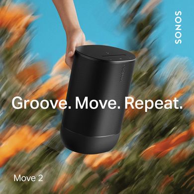 Портативна акустична система Sonos Move 2, Black