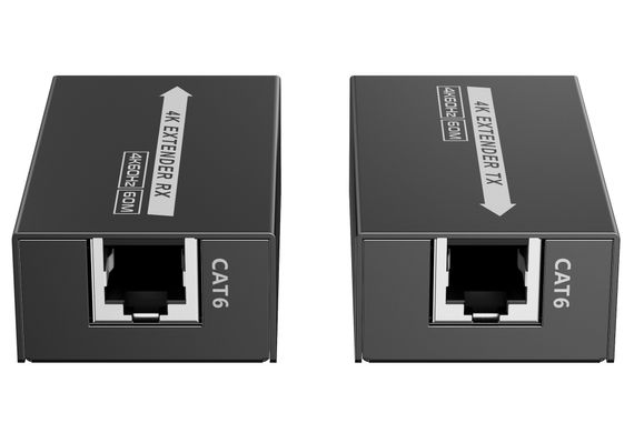 Подовжувач HDMI 4K 60Гц по витій парі до 60 метрів Lenkeng LKV410