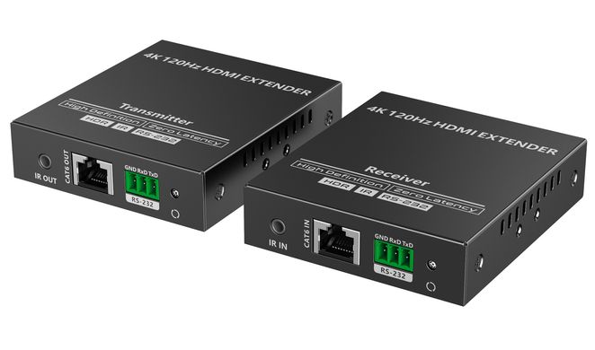 Подовжувач HDMI 4K 120Гц по витій парі Lenkeng LKV610HH